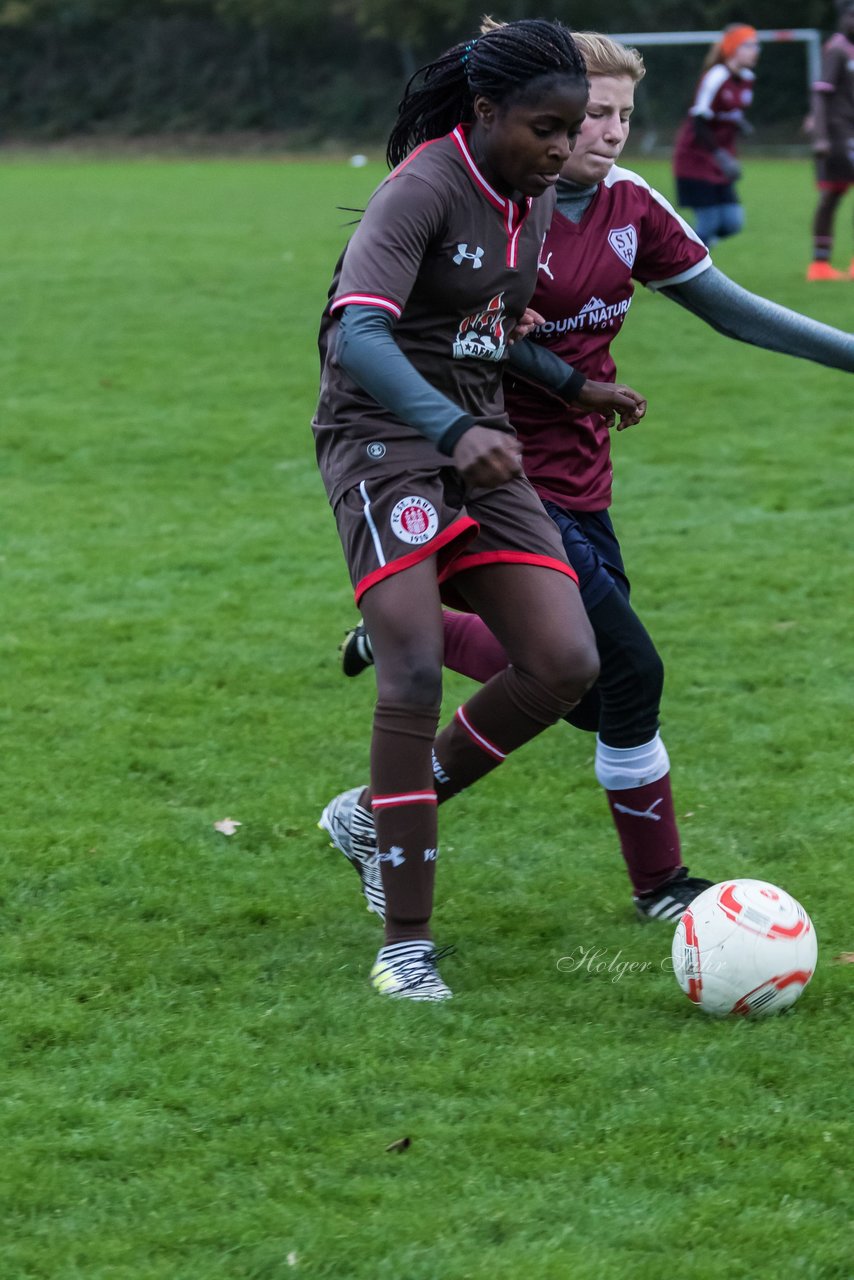 Bild 180 - C-Juniorinnen Halstenbek-Rellingen - St.Pauli : Ergebnis: 0:5